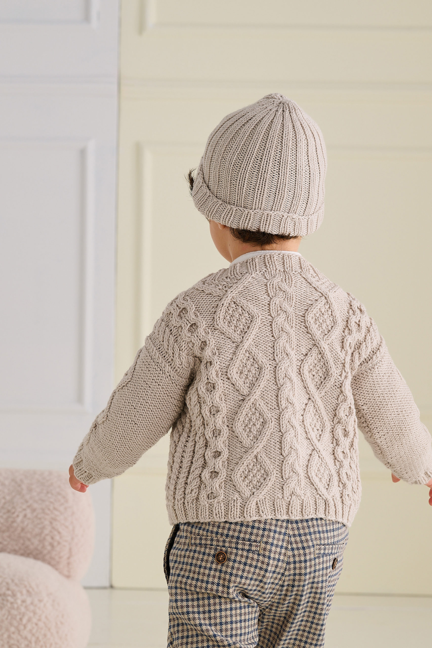 Strickset Mütze Mit Umschlag Aus Cool Wool Big Von Lana Grossa 3 Strickset Mütze Mit Umschlag Aus Cool Wool Big Von Lana Grossa – Bild 3