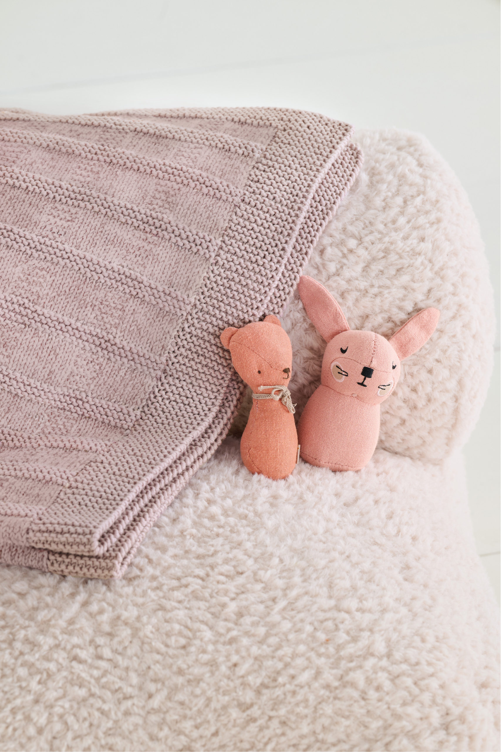 Strickset Decke Mit Muster Streifen Aus Cool Wool Big Und Cool Wool Von Lana Grossa 1 Strickset Decke Mit Muster Streifen Aus Cool Wool Big Und Cool Wool Von Lana Grossa