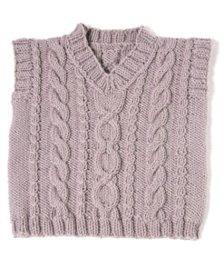 Strickset Pullunder Mit Zopfmuster Aus Cool Wool Big Von Lana Grossa 3 Strickset Pullunder Mit Zopfmuster Aus Cool Wool Big Von Lana Grossa – Bild 2