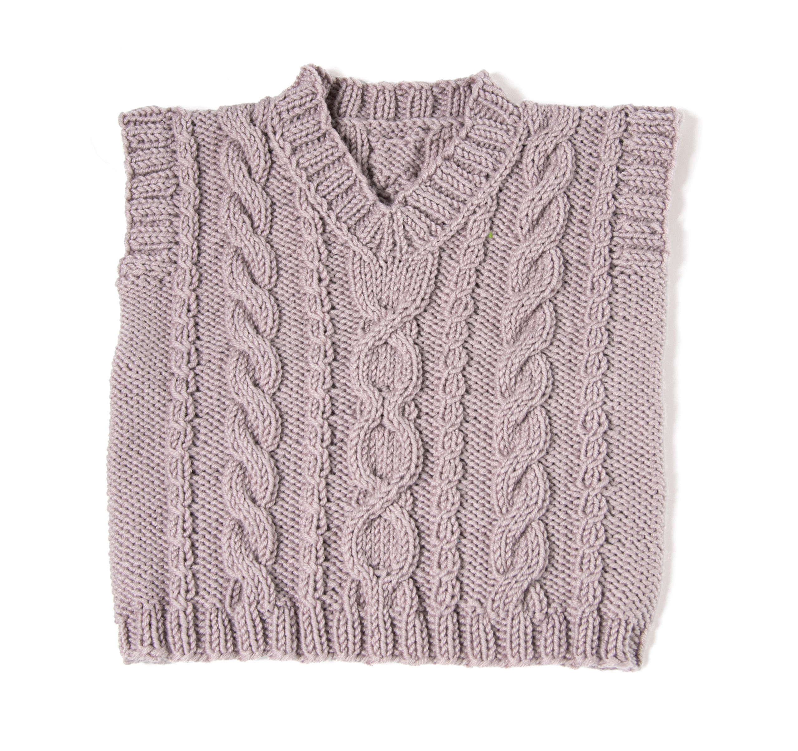 Strickset Pullunder Mit Zopfmuster Aus Cool Wool Big Von Lana Grossa 2 Strickset Pullunder Mit Zopfmuster Aus Cool Wool Big Von Lana Grossa – Bild 2