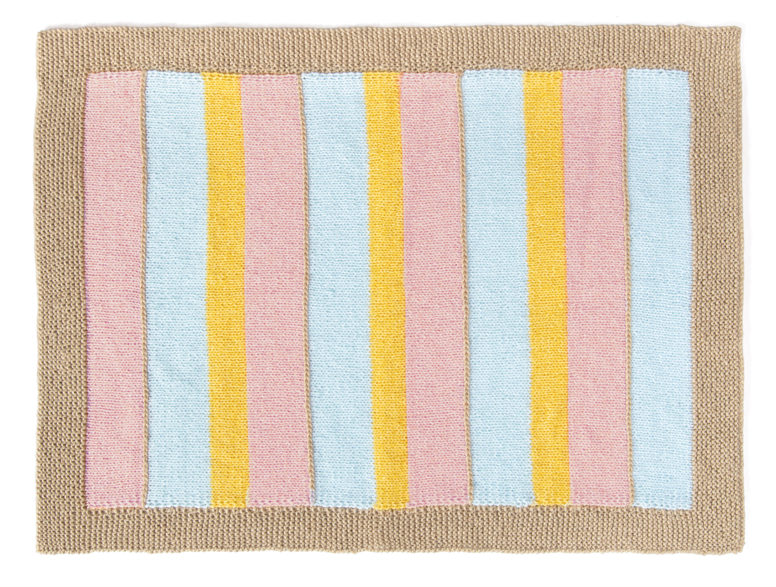 Strickset Decke Mit Blende Aus Summer Softness Von Lana Grossa 2 Strickset Decke Mit Blende Aus Summer Softness Von Lana Grossa – Bild 2