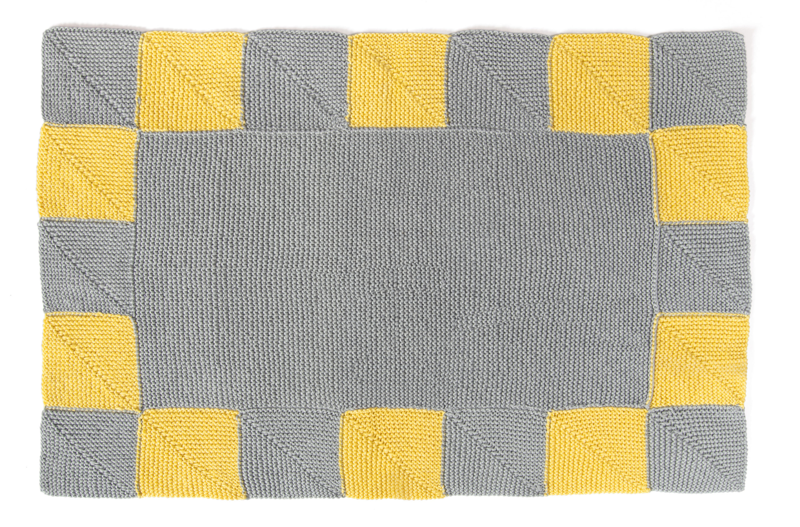 Strickset Decke Mit Patches Aus Summer Softness Von Lana Grossa 2 Strickset Decke Mit Patches Aus Summer Softness Von Lana Grossa – Bild 2