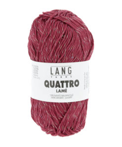 Stricksets aus Quattro Lamé von Lang Yarns