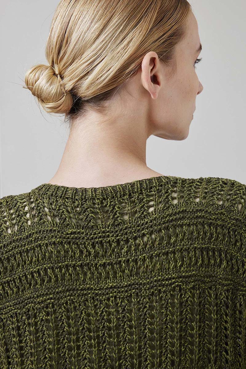 Strickset Weste Aus Duett Von Lang Yarns 2 Strickset Weste Aus Duett Von Lang Yarns – Bild 2