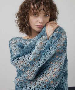 Strickset Pullover Gehäkelt Aus Linello Von Lang Yarns – Bild 3