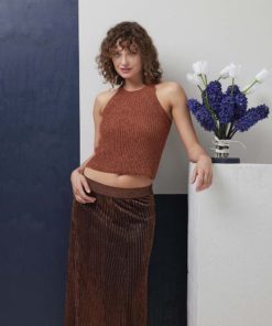 Strickset Top aus Lamé Soft von Lang Yarns