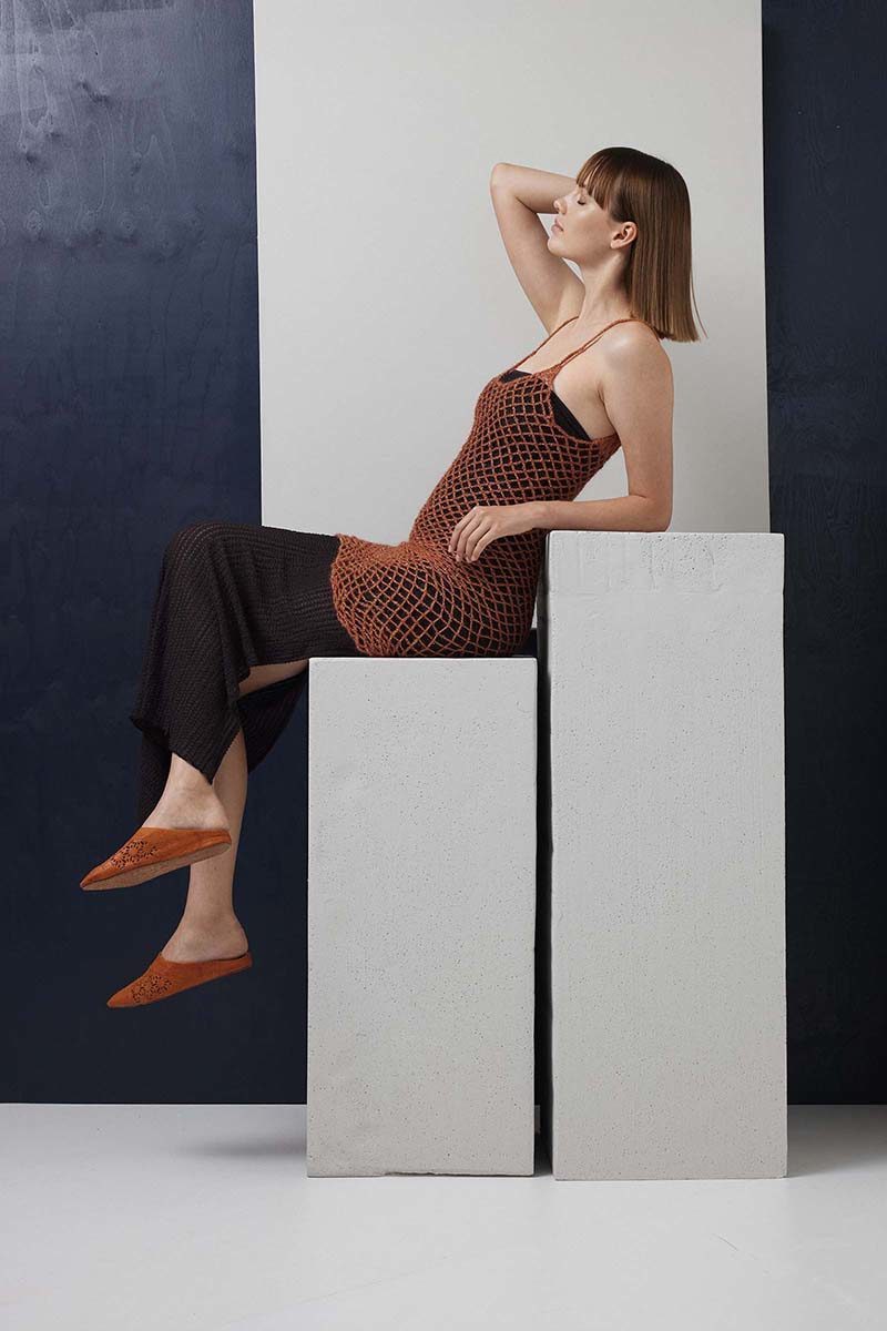Strickset Kleid Gehäkelt Aus Astra Von Lang Yarns 1 Strickset Kleid Gehäkelt Aus Astra Von Lang Yarns
