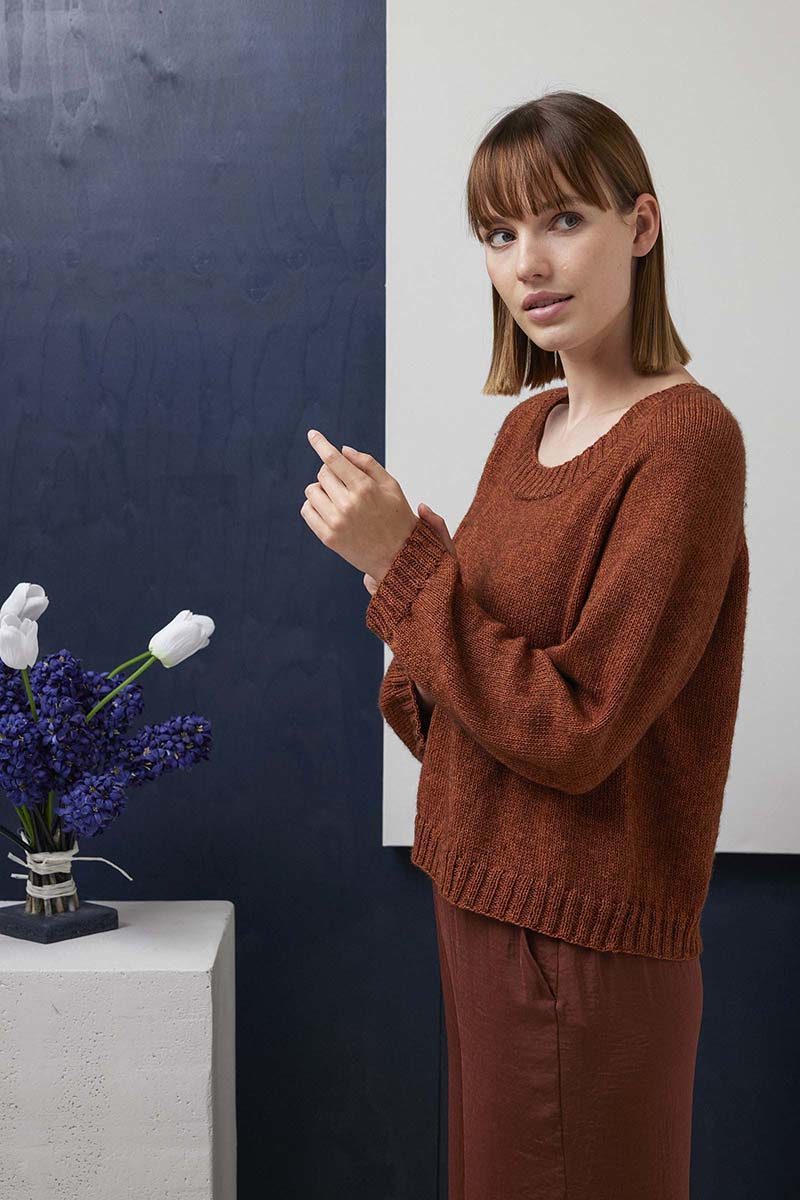 Strickset Pullover Aus Vaya Von Lang Yarns 1 Strickset Pullover Aus Vaya Von Lang Yarns