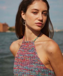 Strickset Neckholdertop Aus Footprints Von Lang Yarns – Bild 2