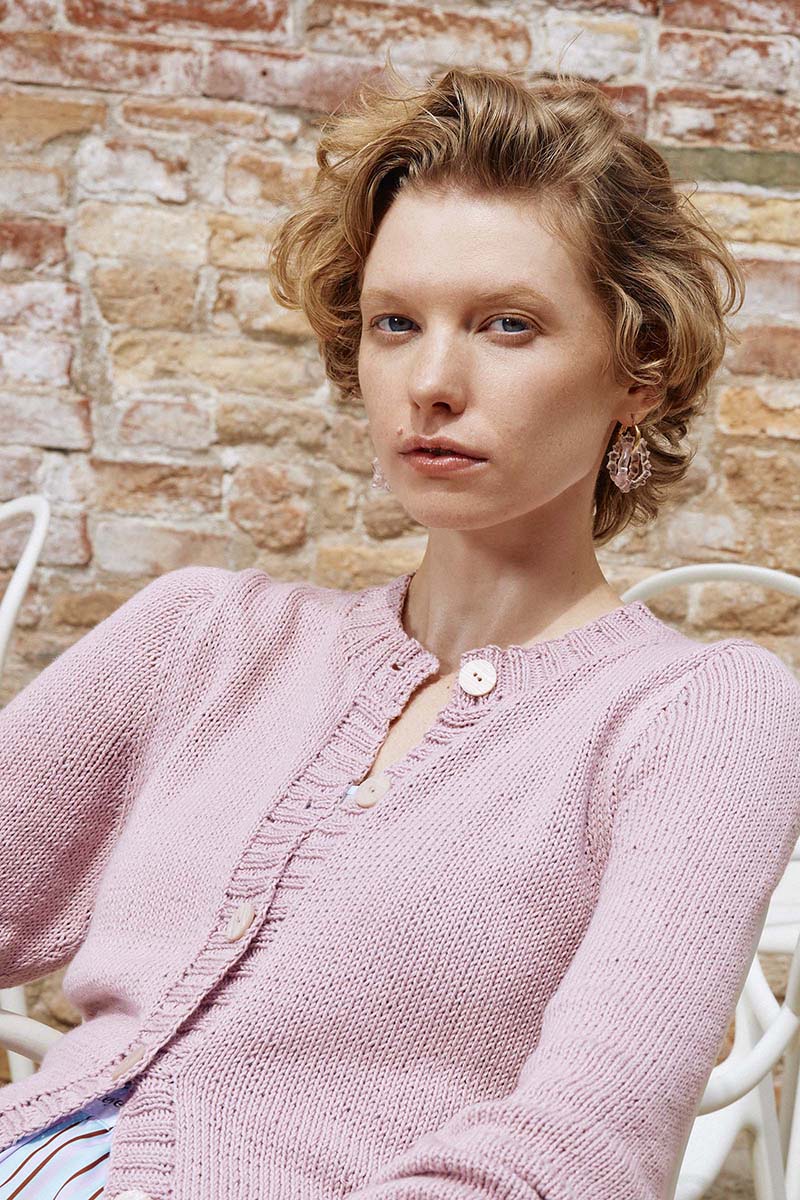 Strickset Jacke Aus Sweet Von Lang Yarns 2 Strickset Jacke Aus Sweet Von Lang Yarns – Bild 2