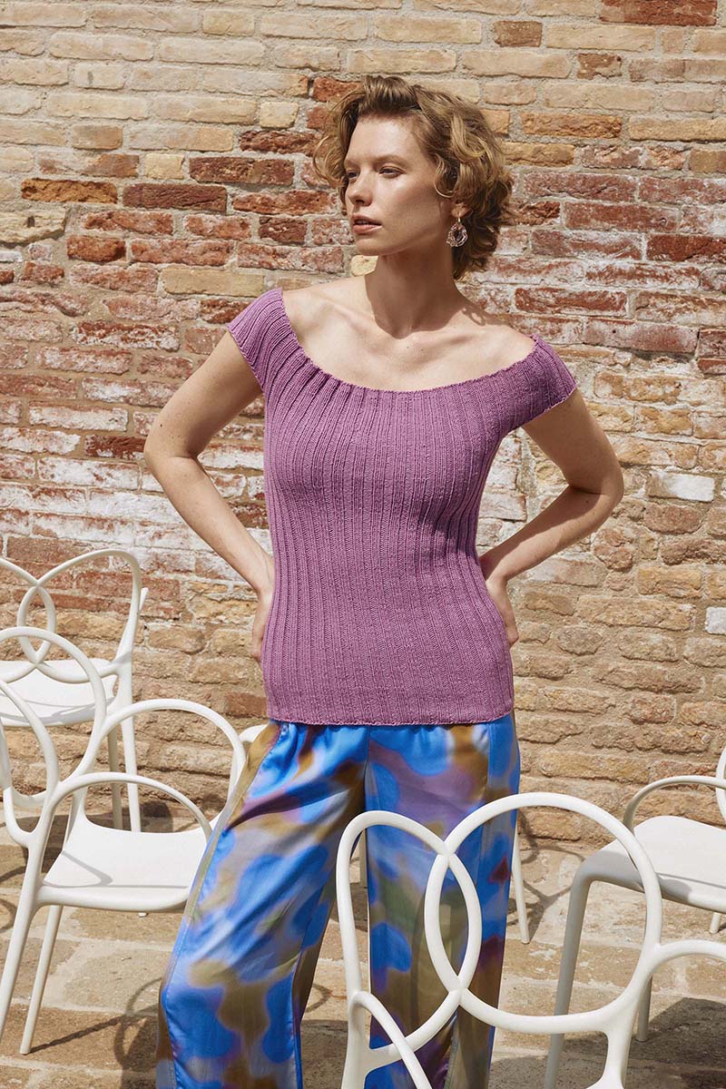 Strickset Top Topdown Aus Sweet Von Lang Yarns 1 Strickset Top Topdown Aus Sweet Von Lang Yarns