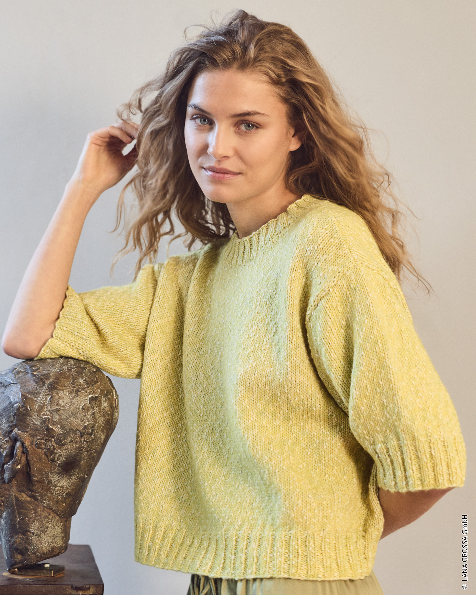 Strickset Pullover Aus Bottoni Von Lana Grossa 1 Strickset Pullover Aus Bottoni Von Lana Grossa