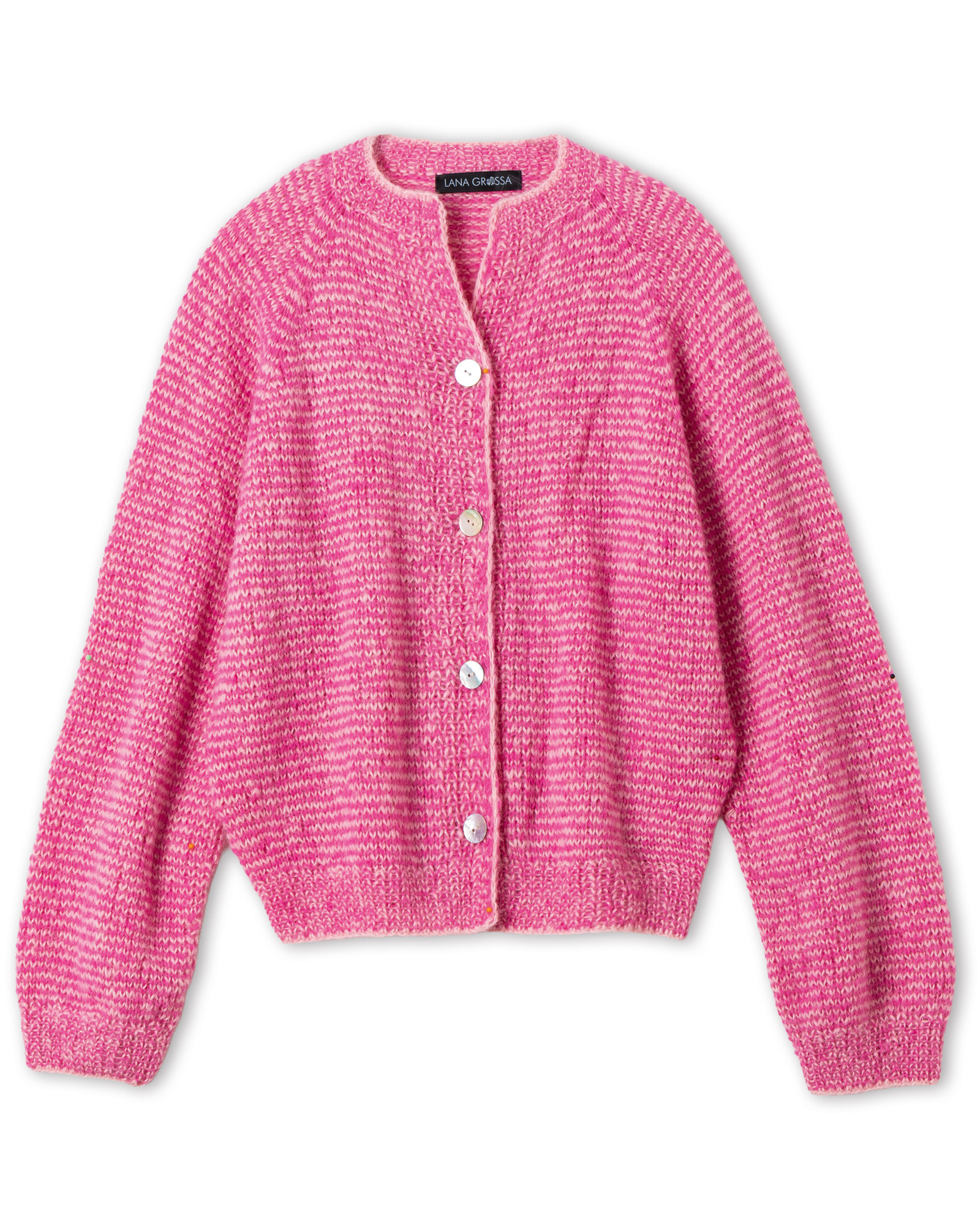 Strickset Ringel-Jacke Aus Setasuri Von Lana Grossa 2 Strickset Ringel-Jacke Aus Setasuri Von Lana Grossa – Bild 2