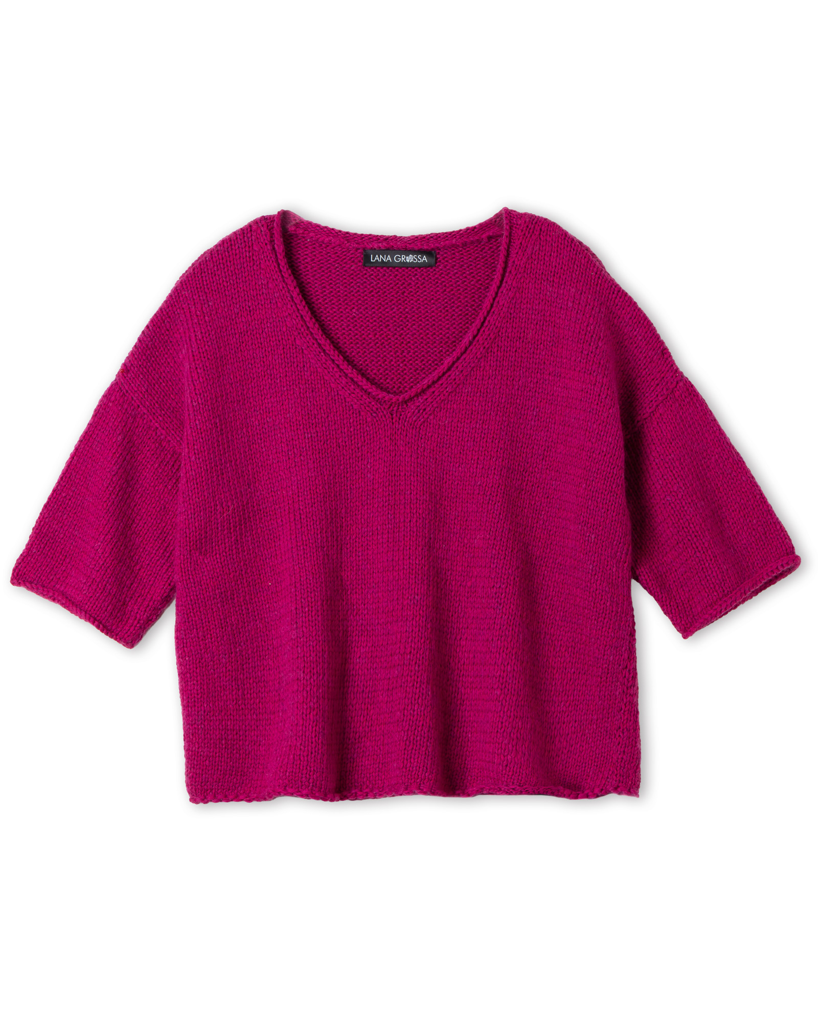 Strickset V-Shirt Aus Summer Softness Von Lana Grossa 2 Strickset V-Shirt Aus Summer Softness Von Lana Grossa – Bild 2