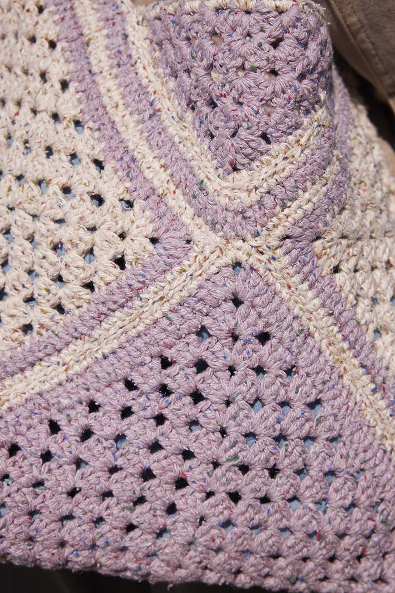 Strickset Tasche Gehäkelt Aus Cotton Tweed Von Lang Yarns 2 Strickset Tasche Gehäkelt Aus Cotton Tweed Von Lang Yarns – Bild 2
