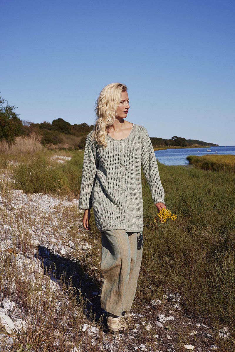 Strickset Jacke Aus Cotton Tweed Von Lang Yarns 1 Strickset Jacke Aus Cotton Tweed Von Lang Yarns