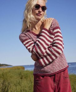 Strickset Pullover Top Down Aus Cotton Tweed Von Lang Yarns 3 Strickset Pullover Top Down Aus Cotton Tweed Von Lang Yarns – Bild 2