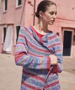 Strickset Jacke Top Down Aus Eternity Von Lang Yarns 3 Strickset Jacke Top Down Aus Eternity Von Lang Yarns – Bild 2