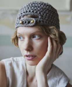Strickset Mütze Gehäkelt Aus Baby Cotton Und Paillettes Von Lang Yarns 9 Strickset Mütze Gehäkelt Aus Baby Cotton Und Paillettes Von Lang Yarns – Bild 5