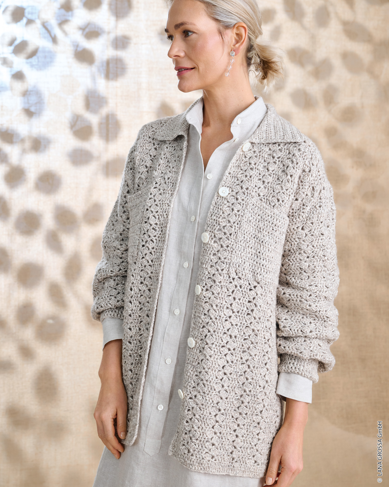 Strickset Jacke Aus Bottoni Von Lana Grossa 1 Strickset Jacke Aus Bottoni Von Lana Grossa