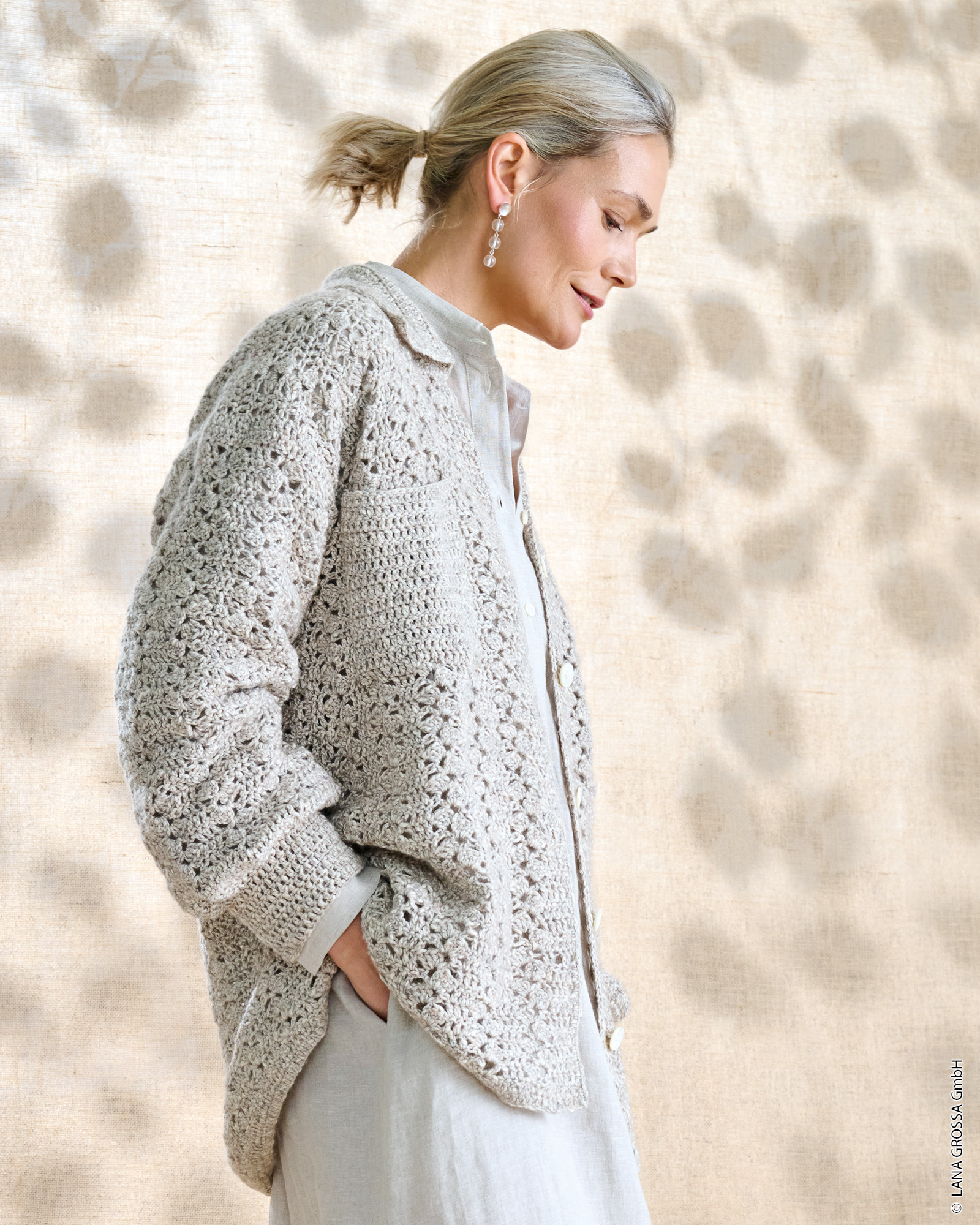 Strickset Jacke Aus Bottoni Von Lana Grossa 2 Strickset Jacke Aus Bottoni Von Lana Grossa – Bild 2