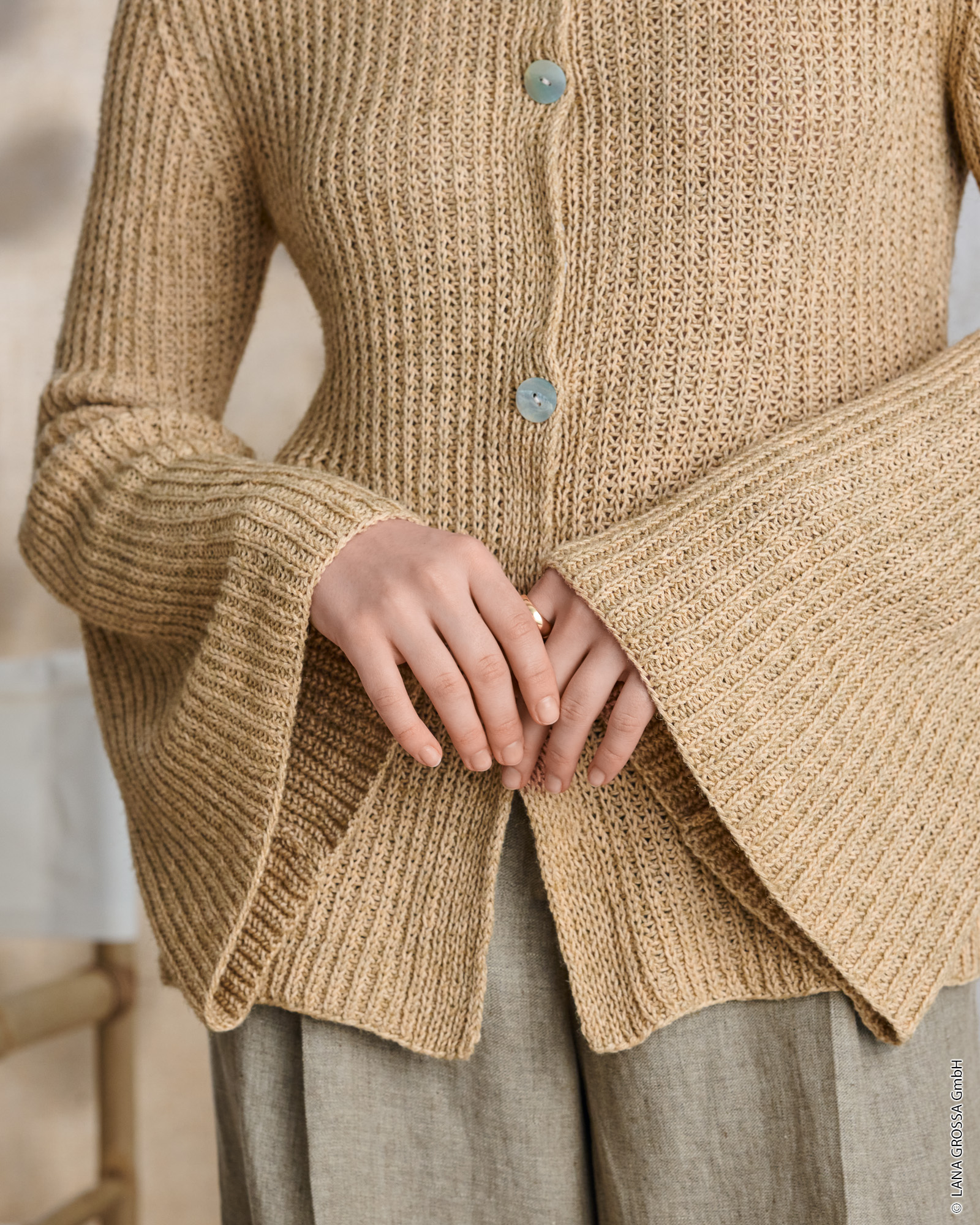 Strickset Jacke Aus Diversa Von Lana Grossa 2 Strickset Jacke Aus Diversa Von Lana Grossa – Bild 2