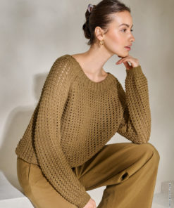 Strickset Pullover Im Lochmuster Aus Tessera Von Lana Grossa – Bild 2