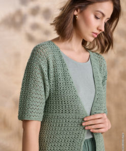 Strickset Häkeljacke Aus Summer Cashmere Von Lana Grossa – Bild 2