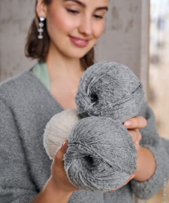 Strickset Jacke Ohne Verschluss Aus Ella Von Lana Grossa 3 Strickset Jacke Ohne Verschluss Aus Ella Von Lana Grossa – Bild 2