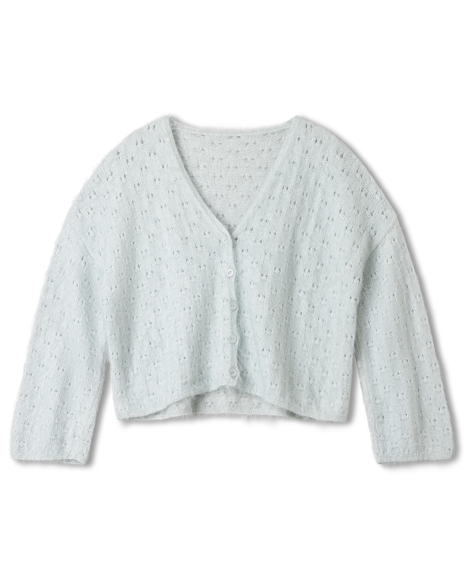 Strickset Jacke Im Ajourmuster Aus Finito Von Lana Grossa 2 Strickset Jacke Im Ajourmuster Aus Finito Von Lana Grossa – Bild 2