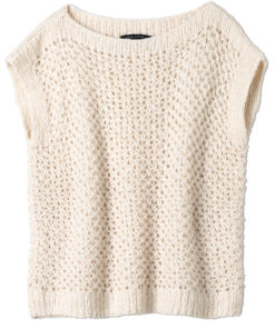 Strickset Shirt Im Gitter-Lochmuster Aus Ella Von Lana Grossa 4 Strickset Shirt Im Gitter-Lochmuster Aus Ella Von Lana Grossa – Bild 2