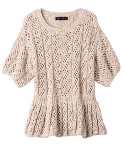 Strickset Shirt Mit Volant Aus Cotonella Von Lana Grossa 4 Strickset Shirt Mit Volant Aus Cotonella Von Lana Grossa – Bild 2