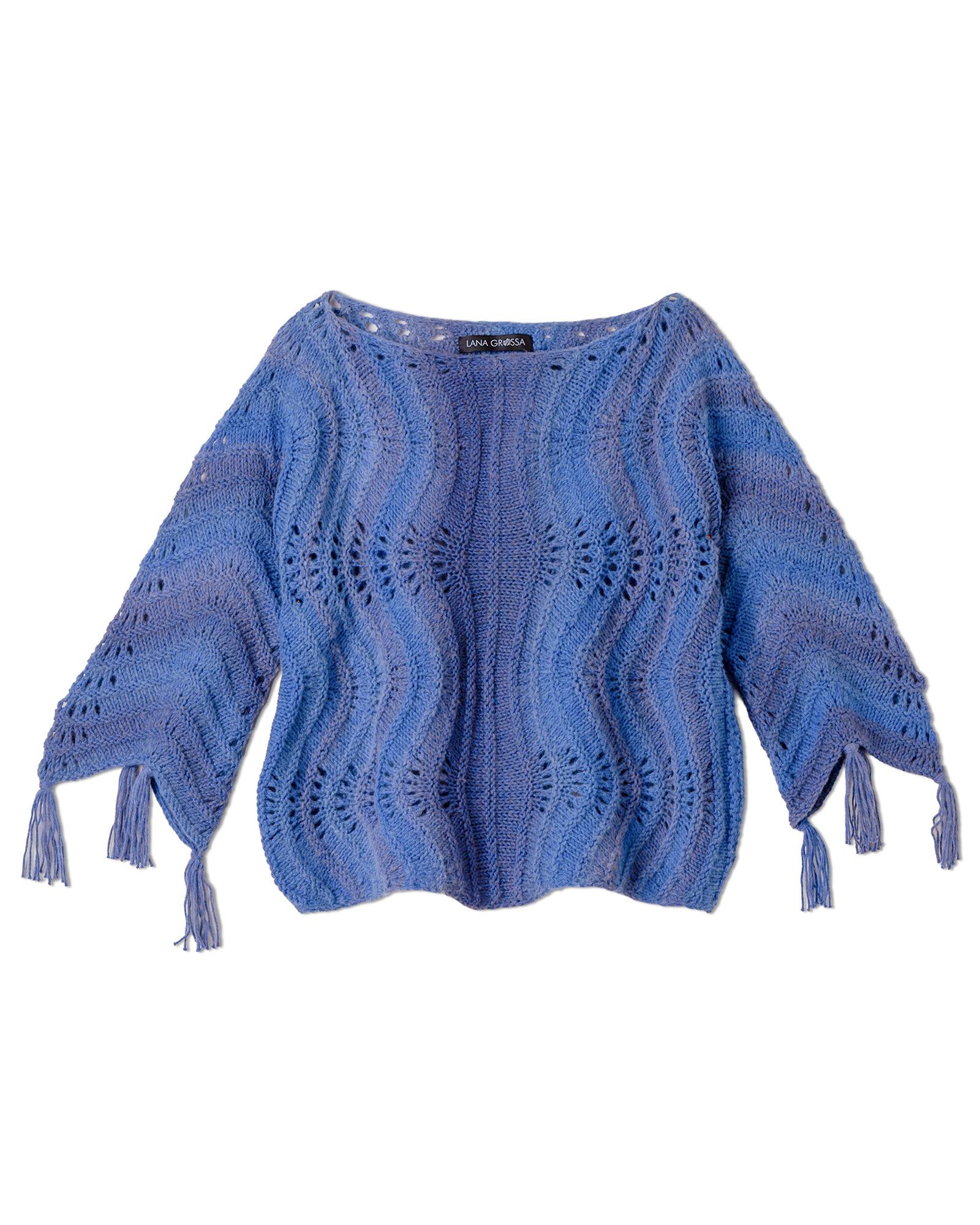 Strickset Pullover Im Wellenmuster Aus Corallo Von Lana Grossa 2 Strickset Pullover Im Wellenmuster Aus Corallo Von Lana Grossa – Bild 2