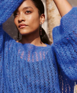 Strickset Oversize Sweater Aus Natural Superkid Tweed Von Lana Grossa – Bild 3