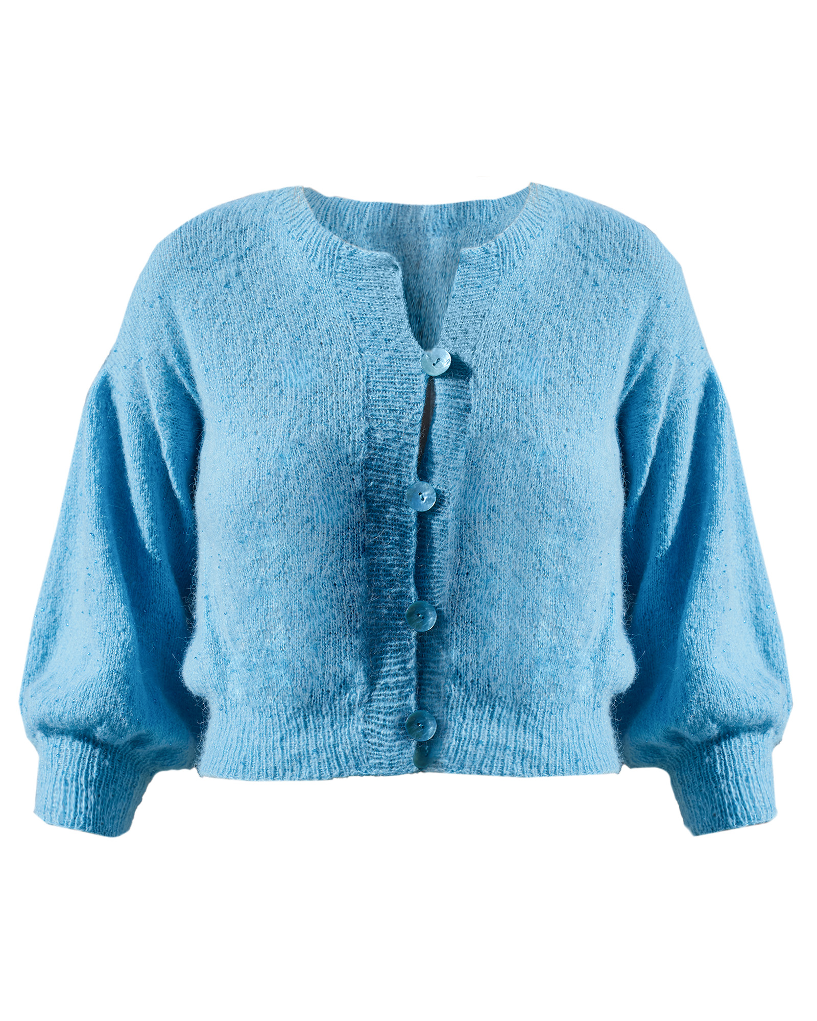 Strickset Top-Down Jacke Aus Setasuri Pearls Von Lana Grossa 2 Strickset Top-Down Jacke Aus Setasuri Pearls Von Lana Grossa – Bild 2