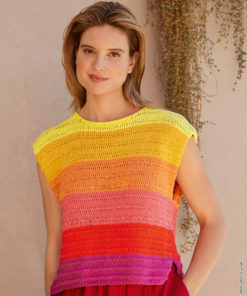 Strickset Shirt Im Fallmaschenmuster aus Tessera von Lana Grossa