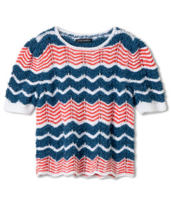 Strickset Shirt Mit Zackenmuster Aus Landlust Baumwolle, Frizzante Und Per Fortuna Gots Von Lana Grossa 4 Strickset Shirt Mit Zackenmuster Aus Landlust Baumwolle, Frizzante Und Per Fortuna Gots Von Lana Grossa – Bild 2