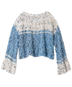 Strickset Pullover Im Patentmuster Aus Popcorn Von Lana Grossa 4 Strickset Pullover Im Patentmuster Aus Popcorn Von Lana Grossa – Bild 2