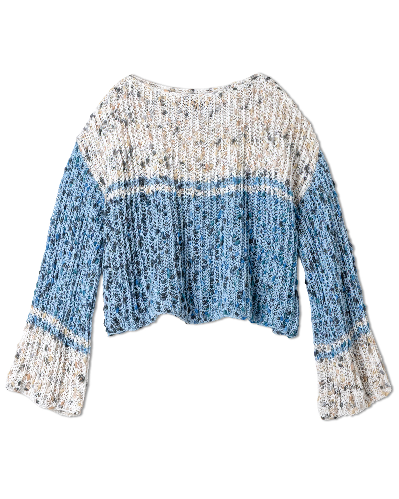 Strickset Pullover Im Patentmuster Aus Popcorn Von Lana Grossa 2 Strickset Pullover Im Patentmuster Aus Popcorn Von Lana Grossa – Bild 2