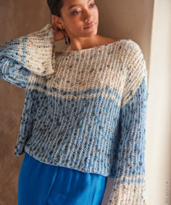 Strickset Pullover Im Patentmuster Aus Popcorn Von Lana Grossa 5 Strickset Pullover Im Patentmuster Aus Popcorn Von Lana Grossa – Bild 3