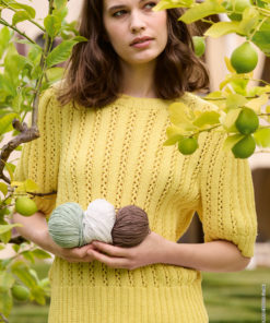 Strickset Lochmuster-Kurzarm-Pulli Aus Gioia Von Lana Grossa – Bild 3