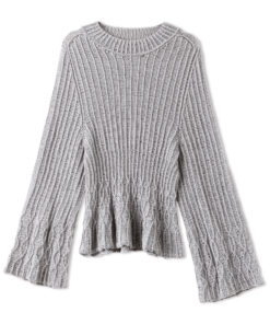 Strickset Taillierter Pullover Aus Filo Lurex Von Lana Grossa 3 Strickset Taillierter Pullover Aus Filo Lurex Von Lana Grossa – Bild 2
