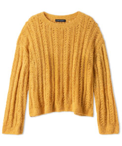 Strickset Pullover Im Lochrippenmuster Aus Setasuri Und Glamour Von Lana Grossa 4 Strickset Pullover Im Lochrippenmuster Aus Setasuri Und Glamour Von Lana Grossa – Bild 2