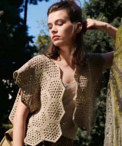 Strickset Weste aus Promessa von Lana Grossa