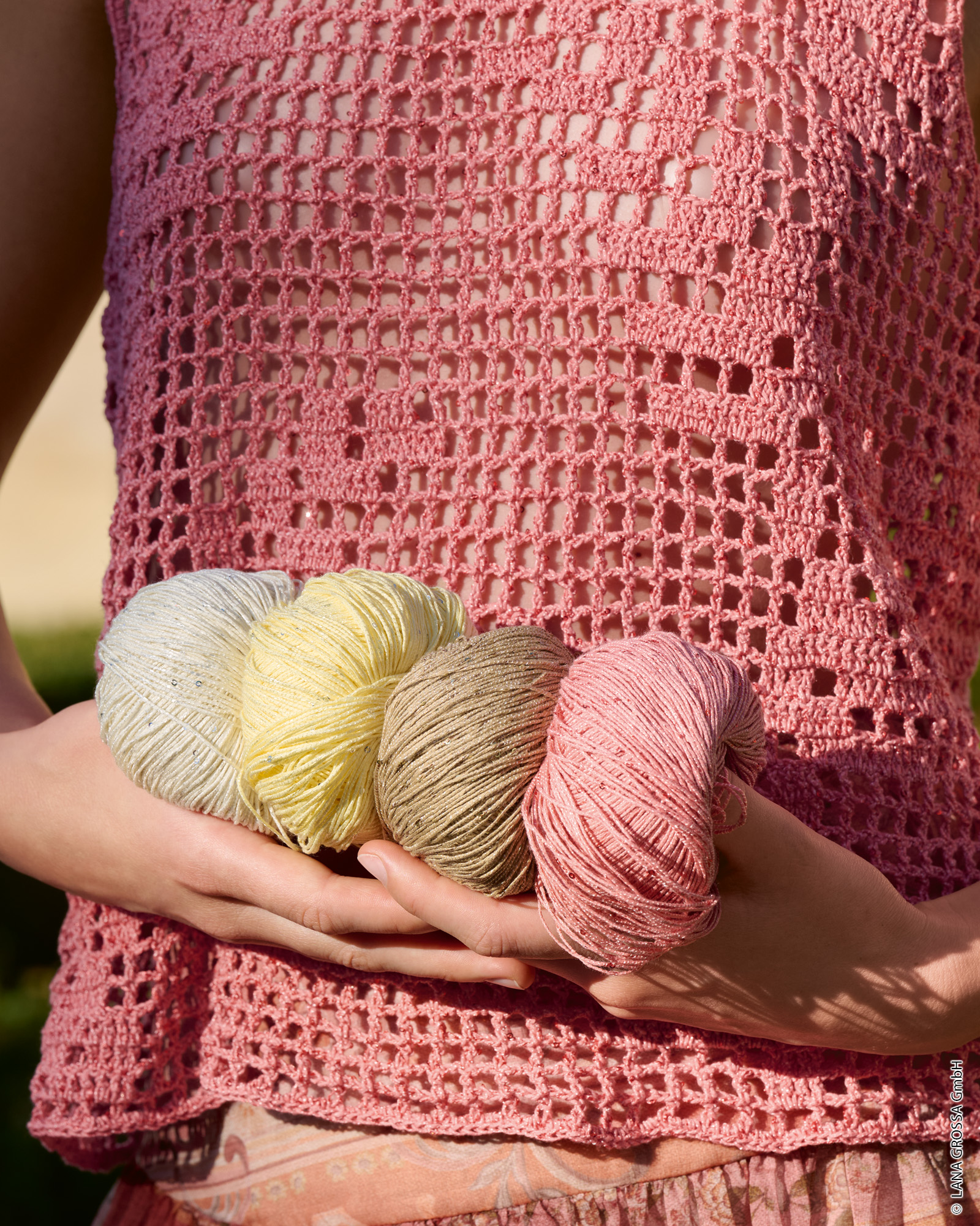 Strickset Top Aus Filo Pailettes Von Lana Grossa 3 Strickset Top Aus Filo Pailettes Von Lana Grossa – Bild 3