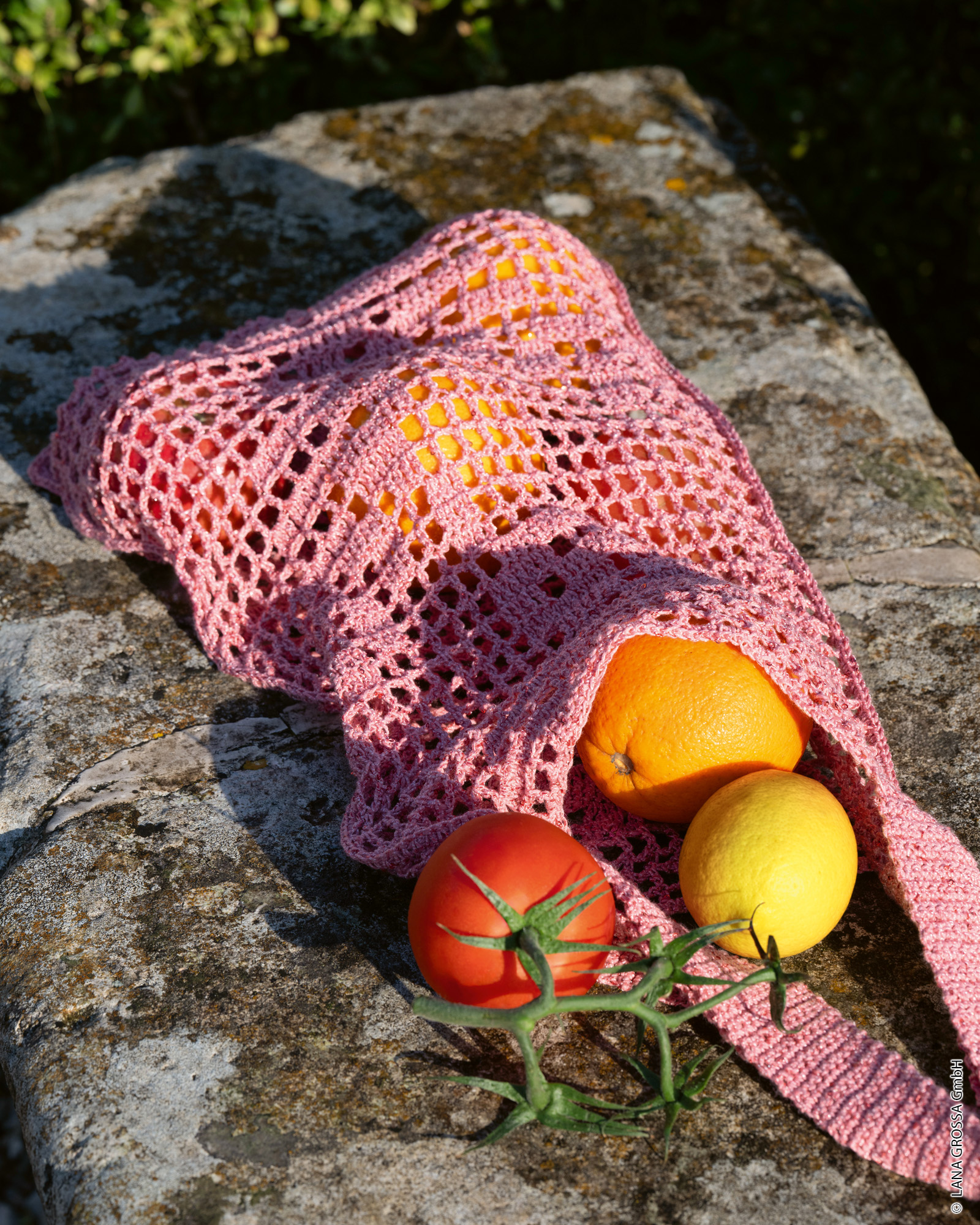Strickset Tasche Aus Filo Pailettes Von Lana Grossa 3 Strickset Tasche Aus Filo Pailettes Von Lana Grossa – Bild 3