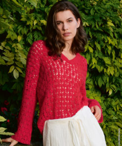 Strickset Häkel-Pulli Aus Setasuri Von Lana Grossa 5 Strickset Häkel-Pulli Aus Setasuri Von Lana Grossa – Bild 3