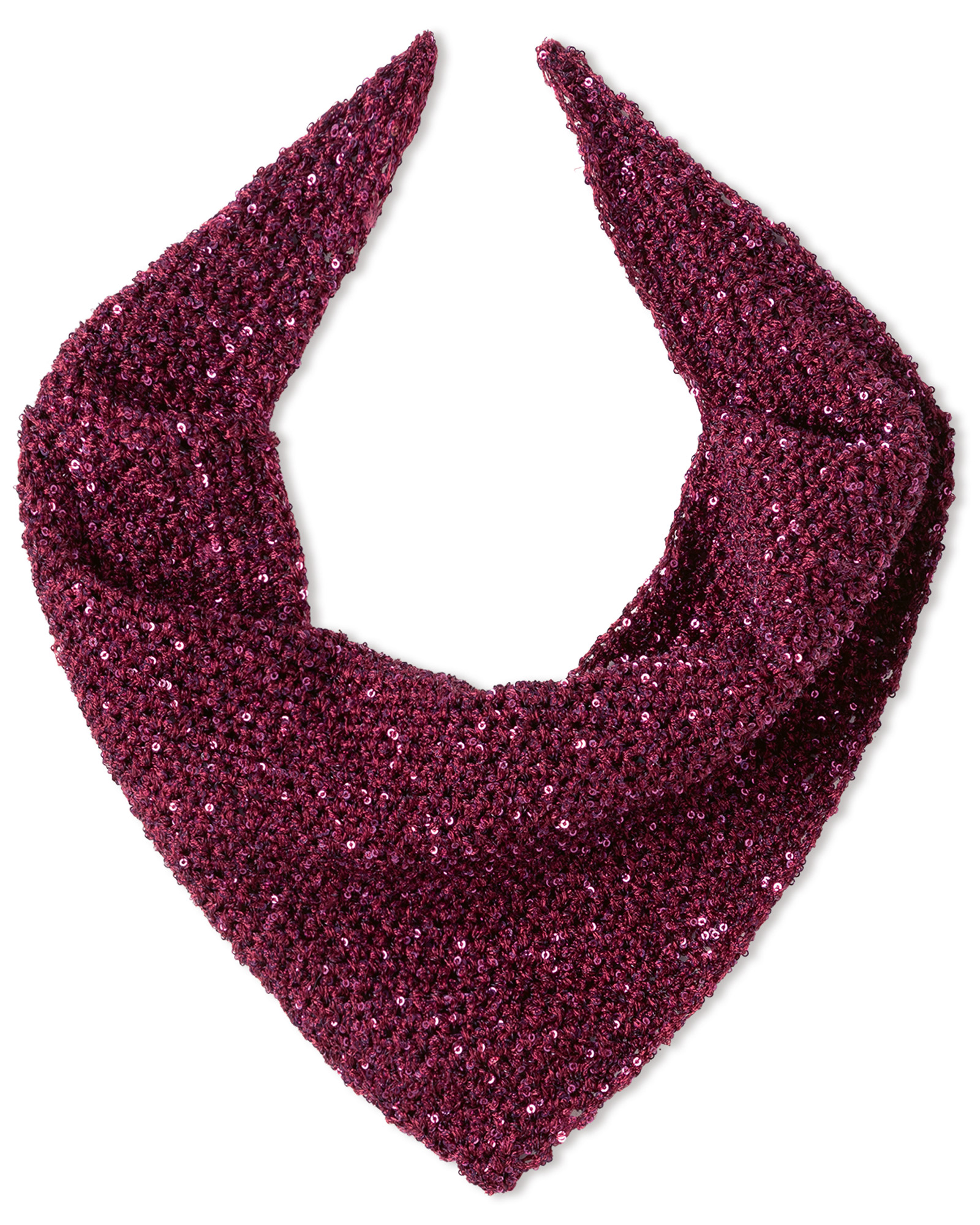 Strickset Pailletten-Kopftuch Aus Glamour Von Lana Grossa 2 Strickset Pailletten-Kopftuch Aus Glamour Von Lana Grossa – Bild 2