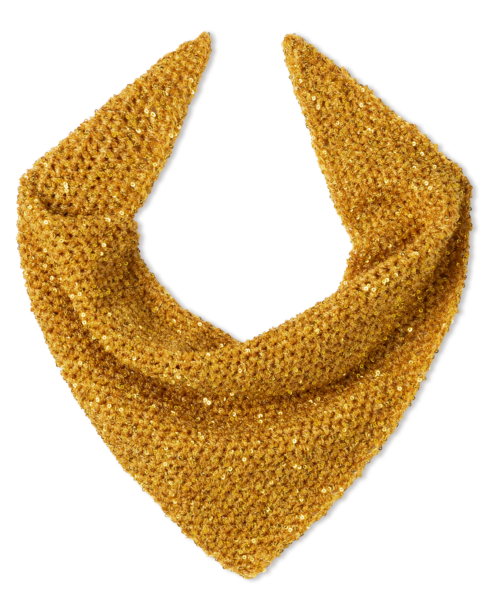 Strickset Pailletten-Kopftuch Aus Glamour Von Lana Grossa 3 Strickset Pailletten-Kopftuch Aus Glamour Von Lana Grossa – Bild 3