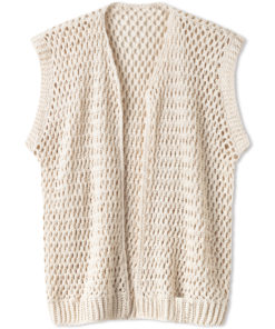 Strickset Weste Im Gittermuster Aus Gioia Von Lana Grossa 3 Strickset Weste Im Gittermuster Aus Gioia Von Lana Grossa – Bild 2